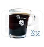 Senseo Tasse Glas Designertassen 180ml ( 2er Set )