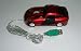 ICYANT Benz Red USB Wired Mini Optical Car Shape Mouse LED 3 Button Image