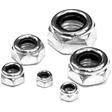 Tradespro 836405 Metric Nylon Locknut Assortment, 100-Piece