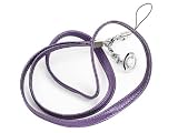 Vivienne Westwood ヴィヴィアンウエストウッド 携帯ストラップ 4530 PELLE LAMINATA VIOLA メタリックパープル ロング[並行輸入品]