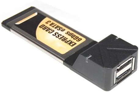 2 Ports 6Gbps eSATA III ExpressCard