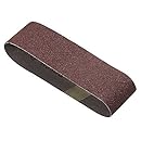 Bosch SB5R121 3" x 24" Sanding Belt, Red, 120 Grit , 10 Pack