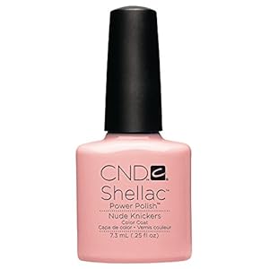 CND Shellac Nail Polish, Nude Knickers, 0.12 lb.