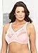 Glamorise Women's MagicLift Full Figure Minimizer Support Bra, Pink, 44DD