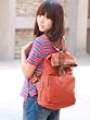 leather backpack