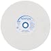 Norton Premium White Bench and Pedestal Abrasive Wheel, Type 01 Straight, Aluminum Oxide, 1" Arbor, 8" Diameter, 1" Thickness, Fine 100 Grit