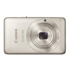 Canon IXUS 130 Digitalkamera (14 Megapixel, 4-fach opt. Zoom, 6.9 cm (2.7 Zoll) Display, HD Video, bildstabilisiert) silber