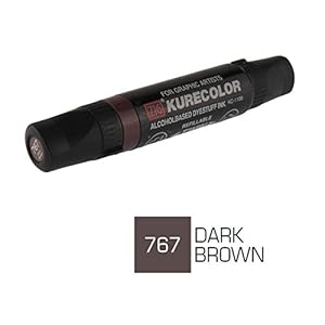 Dark brown marker pen Clearance