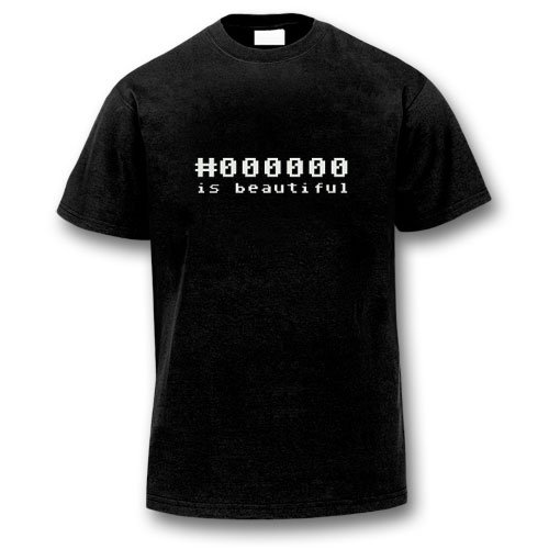 Cover image : #000000 is beautiful T-Shirt