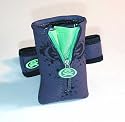 Ex Extreme Green Universal Mobile Phone, iPod, Camera Case. Hang It, Wear It, Clip It!