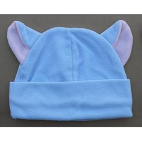  Light Blue & Pink kitty CAT HAT cosplay ANIME goth agf