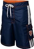 NFL Men's Chicago Bears Swimwear Shorts (Navy, X-Large)