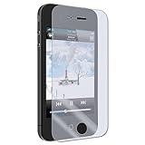 Amzer Super Clear Screen Protector with Cleaning Cloth for iPhone 4 - 2 Pac ....