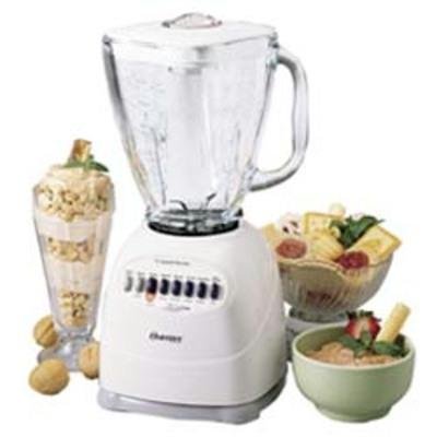 New Jarden 12 Speed Blender White 450W 5-Cup Scratch Resistant And Dishwasher Safe Glass Jar