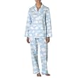 Nick &amp; Nora&reg; Womens Pajamas Coat Set Cloud Nine - Blue