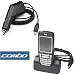 2 Pieces Value Combo Of Audiovox SMT-5600 Desktop Cradle Battery Charger with USB Data Cable dopod 565 + Vehicle Power Charger with IC Chip