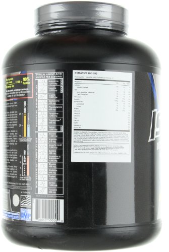 Dymatize Nutrition ISO 100,Smooth Banana, 5-Pound