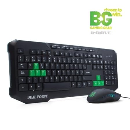 Kit Teclado + Ratón BG Gaming Dual Force