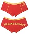 Women's Red Marines Booty Shorts