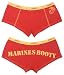MARINES - SEMPER FI - Military Gear - Red Booty Shorts