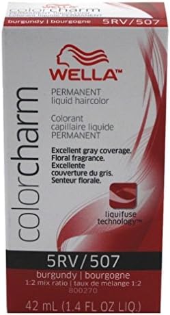 Wella Color Charm 5RV/507 Permanent Liquid Hair Color Value Packs (12 pcs)