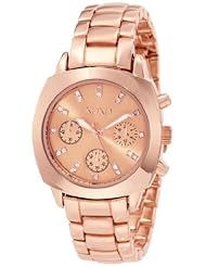 XOXO Womens XO5568 Rosegold-Tone Bracelet Analog Watch