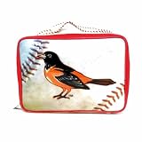 BALTIMORE ORIOLES MLB Officially Licensed Baseball SOFT Lunch Box Lunch Bag