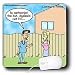 Londons Times Funny Music Cartoons - Dyslexic Cartoonist - Mouse Pads