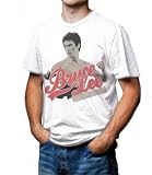 UFC Bruce Lee Body Guard Short Sleeve Tee, White, Large