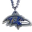 Baltimore Ravens Chain Necklace & Pewter Pendant - NFL Football Fan Shop Sports Team Merchandise