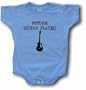 Future Guitar Player Logo Baby/Infant Onesie 12 Month Pink