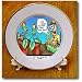 Venus Fly Traps and Fast Food Place - 8 Inch Porcelain Plate