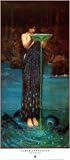Circe Indiviosa, c.1892 by John William Waterhouse. Size 17.25 inches width by 35.88 inches height. High Quality Art Poster Print