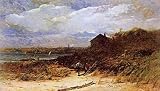Sabin Point Narragansett Bay by Edward M Bannister Poster Print, 28.50 x 22.50