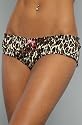Betsey Johnson The Bloomer Panty in Betsey Cheetah Natural,Intimates for Women