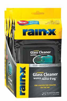 Rain-X Glass Cleaner Wipes with Anti-Fog (25 ct.)