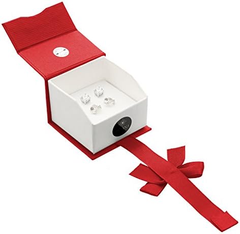 Cubic Zirconia Hypoallergenic Earrings Knots Set For Women Teens Girls Babies and Fashion Stainless Steel Jewelry Clips On Swarovski Crystals Diamonds Stud 100% Risk Free