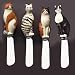Set of 4 Warren Kimble Cat Spreaders 12 739
