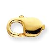 14K Gold Lobster Clasp 18.2mm