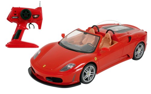 Childrens Toyshop  Toys : Ferrari F430 Spider Rosso Red 1:10 Scale Model Radio Controlled Car 100% Official Ferrari Product