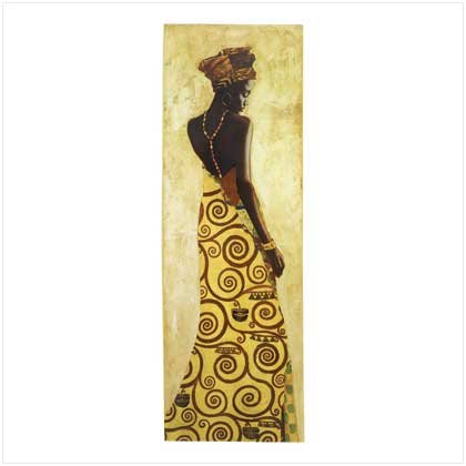 African Princess Wall Decor