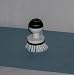 Dish Brush with soap dispenser press to release