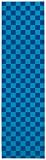 Enuff Skateboard Griptape - Blue Chequered