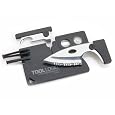 Tool Logic Cc1sb Credit Card Companion With 1/2-inch Knife, Translucent 