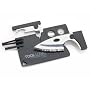 Tool Logic CC1SB Credit Card Companion, Black Zytel Multifunction Tool Card With Ten Features