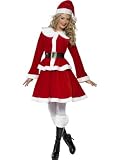MISS SANTA SEXY CHRISTMAS FANCY DRESS COSTUME - LARGE