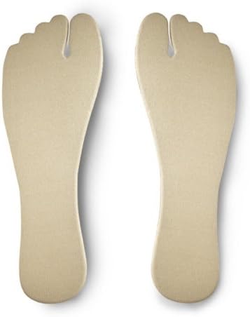 FlopTopz Thong Sandal Women's Full Length Insoles, Nude, Women's 5-7.5
