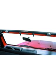 Bestop 51238-01 Black Header Windshield Channel for 97-06 Wrangler TJ including Unlimited