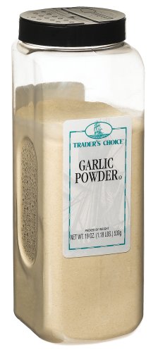 Traders Choice Garlic Powder, 19-Ounce Plastic Containers (Pack of 3)