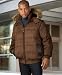 Sean John Plaid Houndstooth Parka With Hood